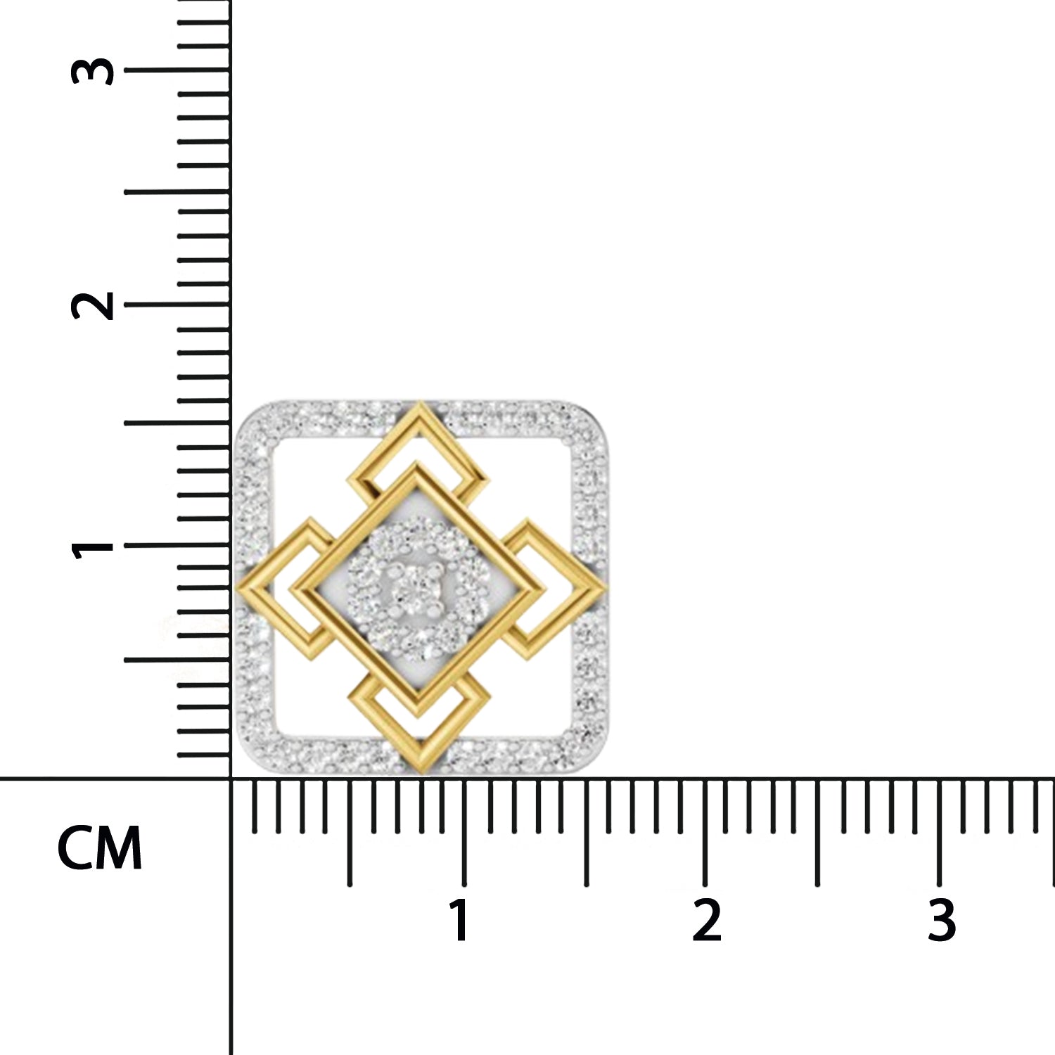 Sparq 0.89ct Grand Diamond Cluster Stud Earrings
