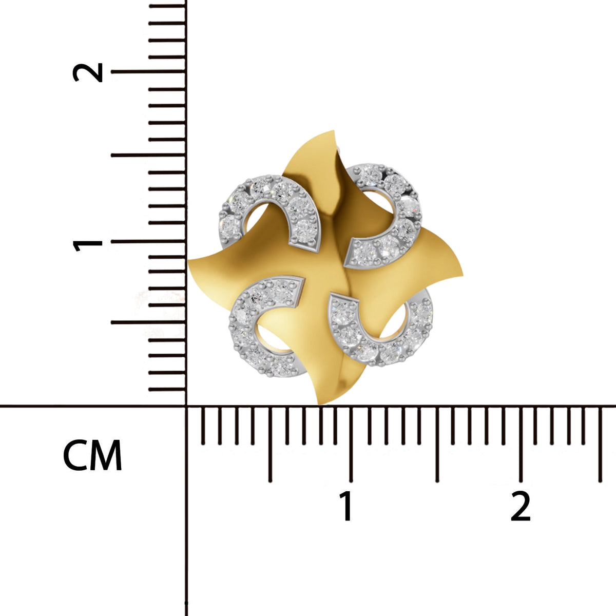 Sparq 0.58ct Statement Diamond Cluster Stud Earrings