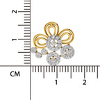 Sparq 0.62ct Statement Diamond Cluster Swirl Stud Earrings