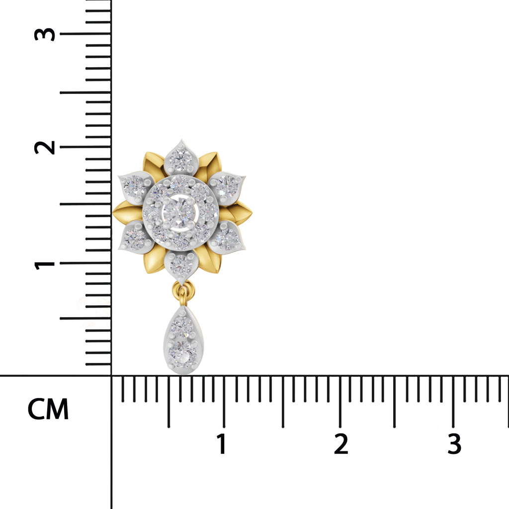 Sparq 0.92ct Grand Diamond Cluster Stud Earrings