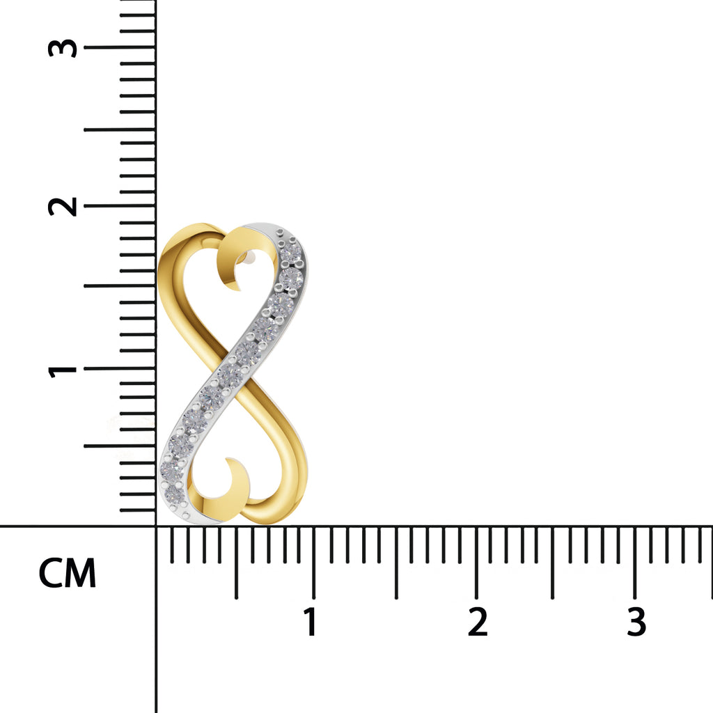 Sparq 0.35ct Evening Diamond Infinity Earrings
