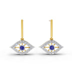Sparq 0.43ct Elevated Diamond Star Drop Drop Earrings