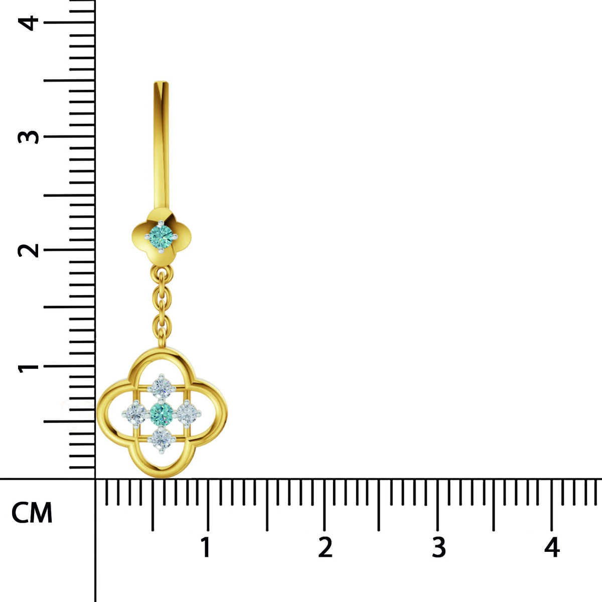 Sparq 0.17ct Evening Diamond Dangle Dangle Earrings