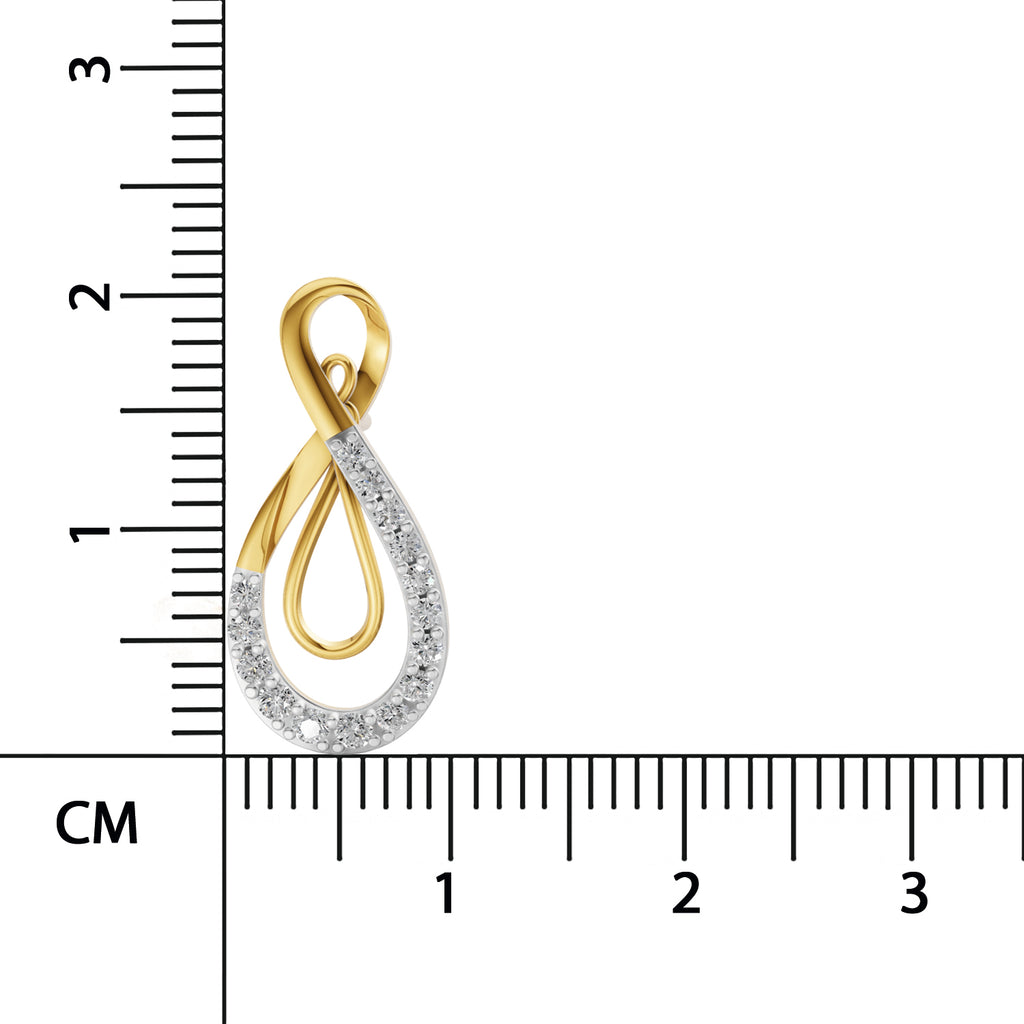 Sparq 0.43ct Statement Diamond Infinity Earrings