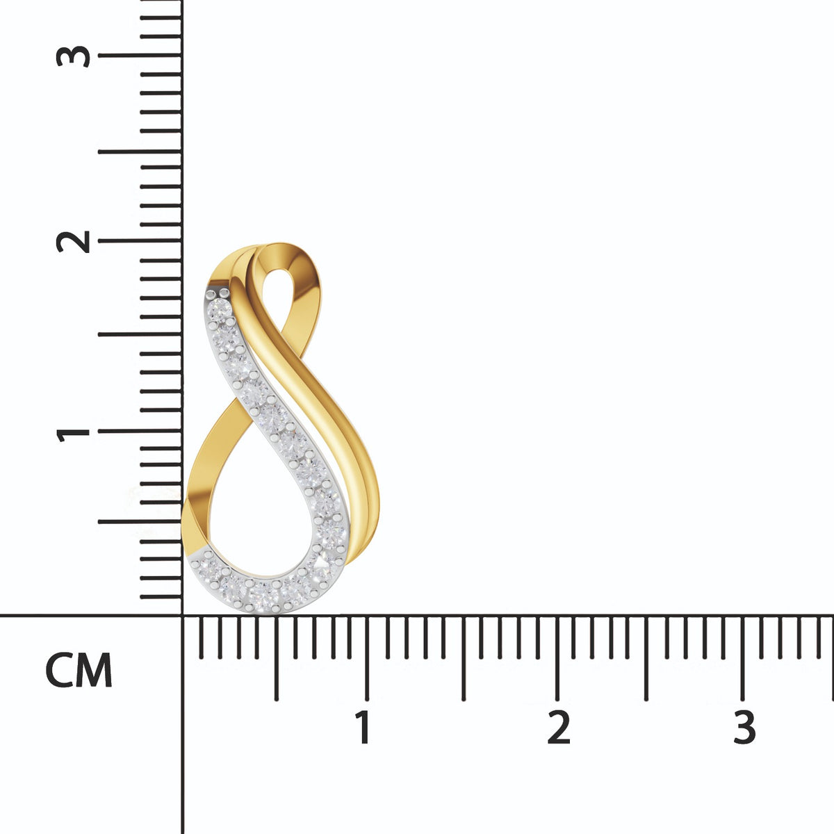 Sparq 0.61ct Luxe Diamond Infinity Earrings