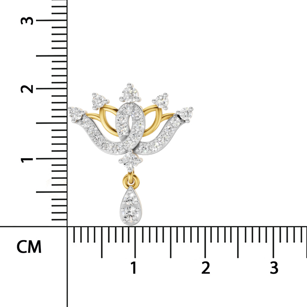 Sparq 0.67ct Iconic Diamond Star Drop Drop Earrings