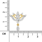 Sparq 0.67ct Iconic Diamond Star Drop Drop Earrings
