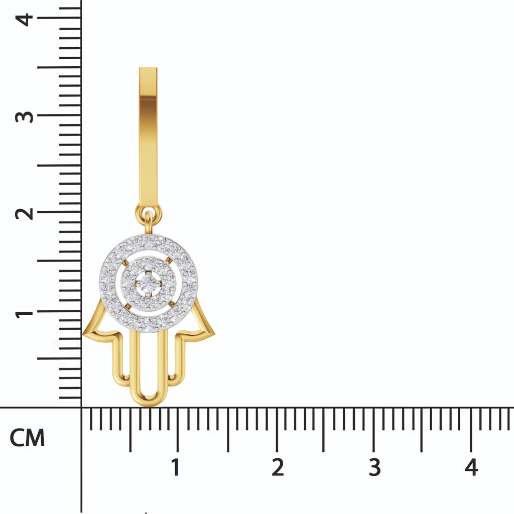 Sparq 0.58ct Statement Diamond Star Drop Drop Earrings