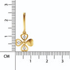 Sparq 0.08ct Simple Geometric Diamond Stud Earrings
