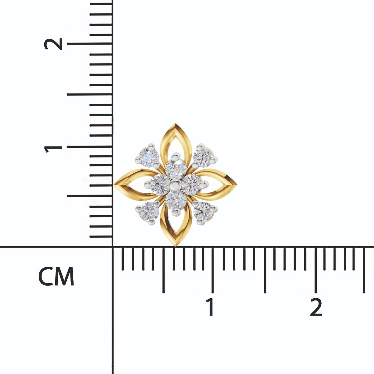 Sparq 0.45ct Evening Geometric Diamond Stud Earrings