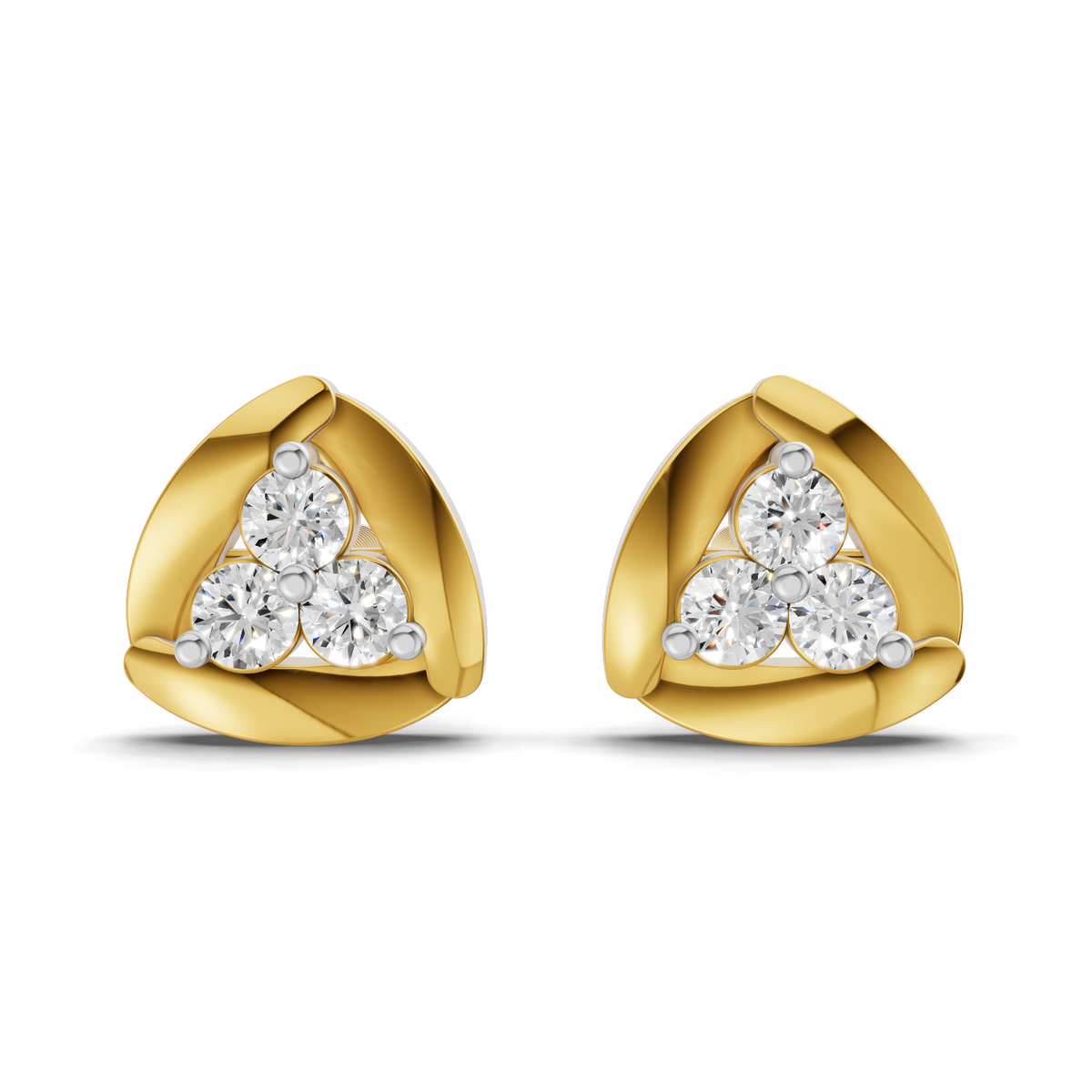 Sparq 0.15ct Everyday Diamond Cluster Stud Earrings