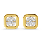 Sparq 0.17ct Classic Diamond Cluster Stud Earrings