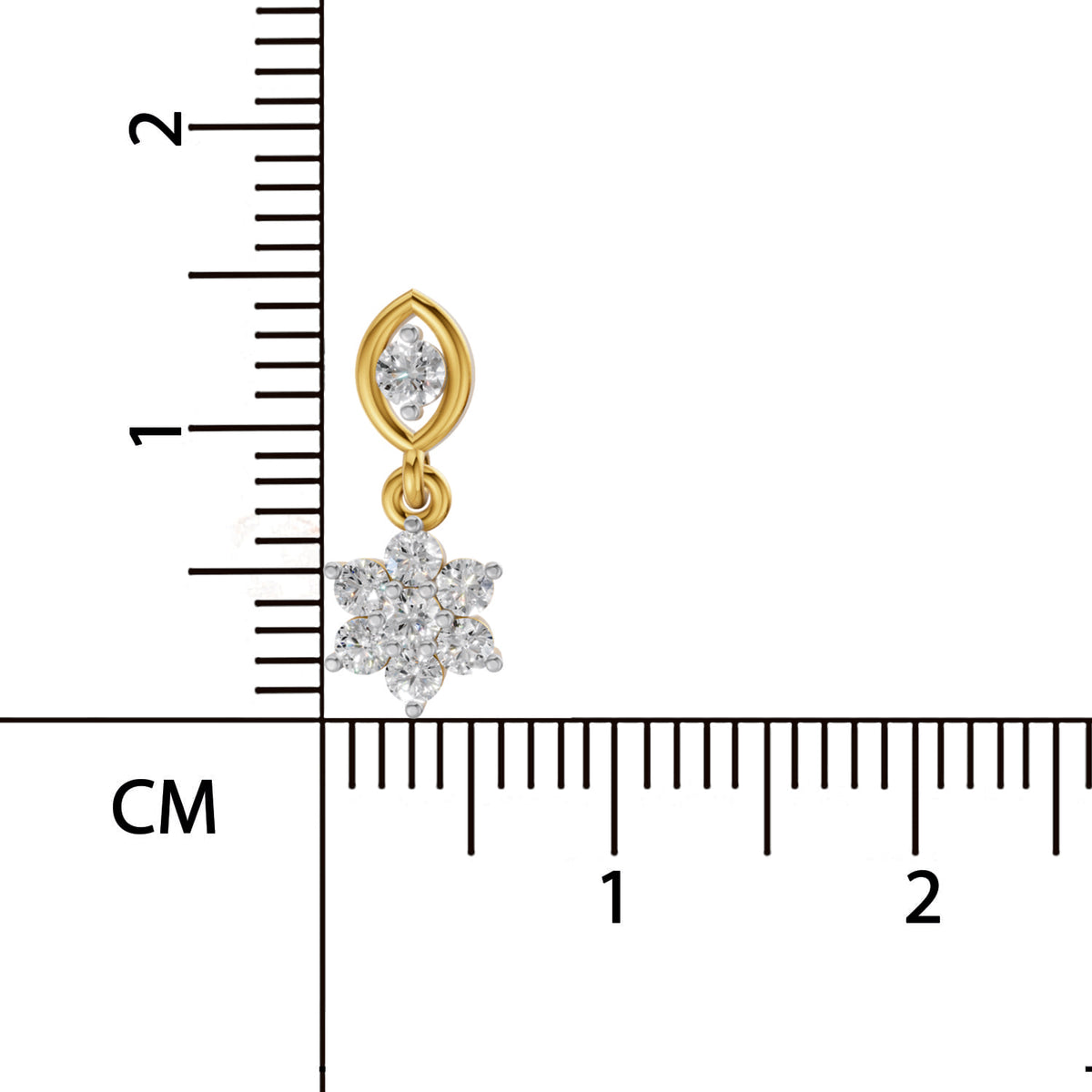 Sparq 0.3ct Evening Diamond Cluster Stud Earrings