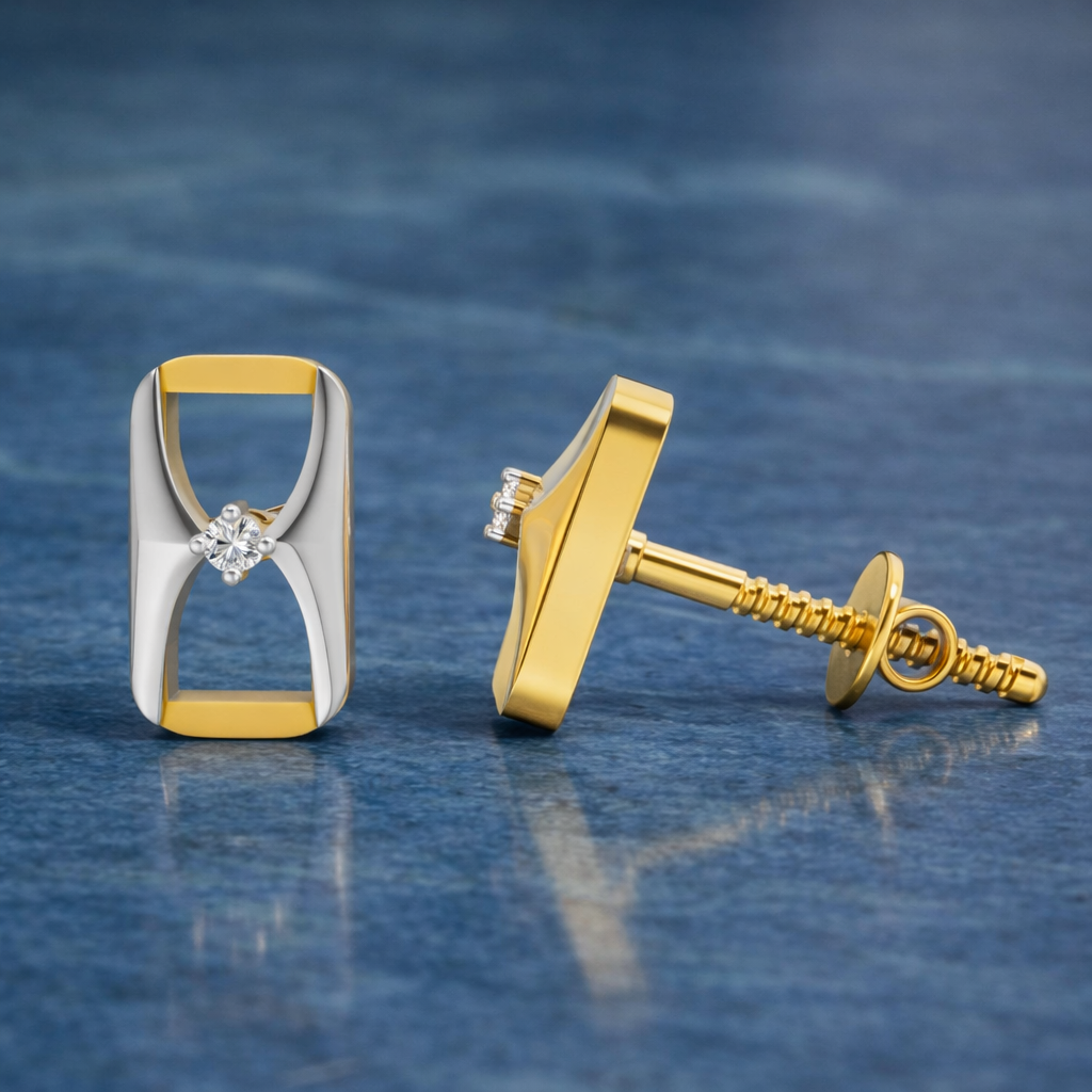 Sparq 0.02ct Everyday Diamond Cluster Stud Earrings
