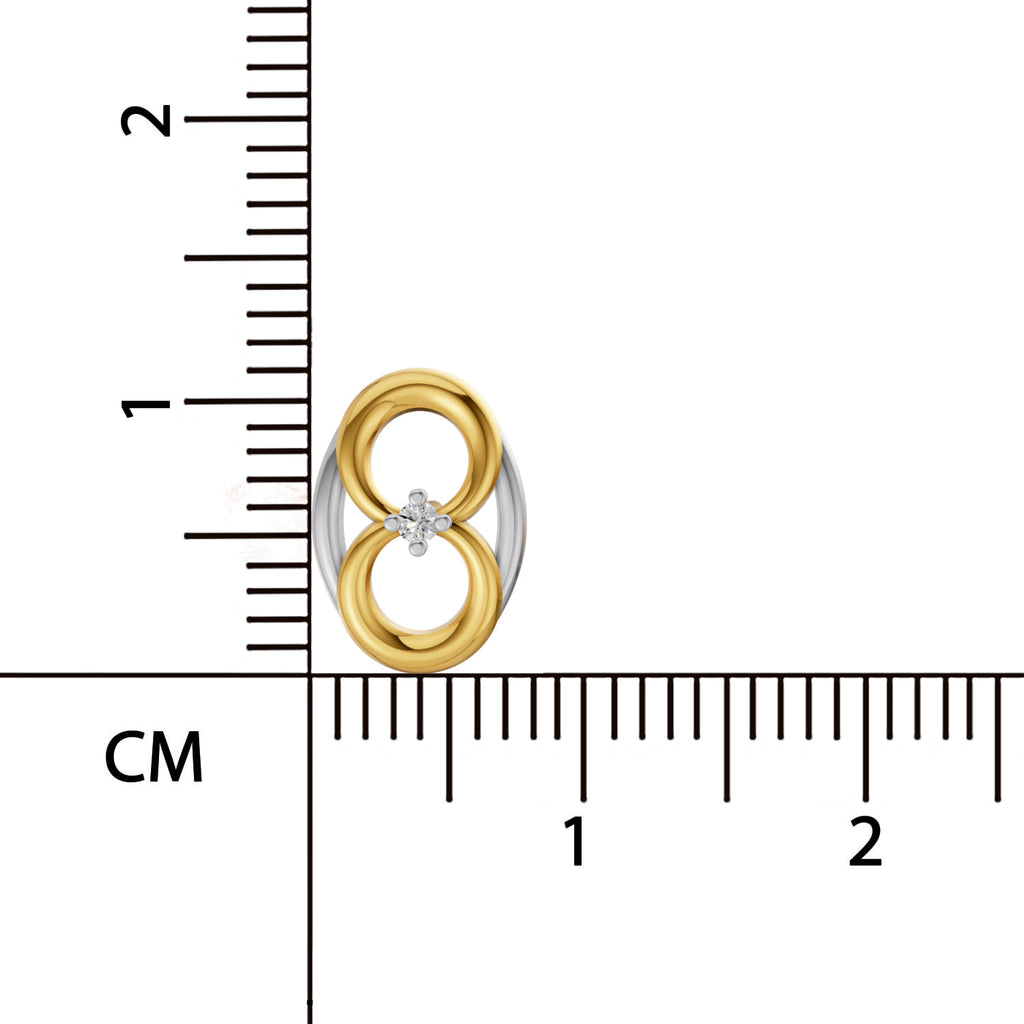 Sparq 0.02ct Everyday Interlocking Diamond Earrings