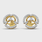 Sparq 0.26ct Evening Diamond Cluster Stud Earrings