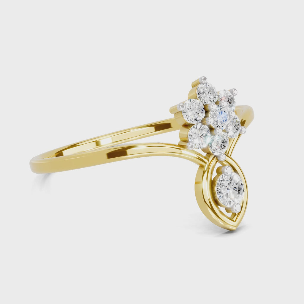 Sparq 0.24ct Evening Diamond Cluster Ring
