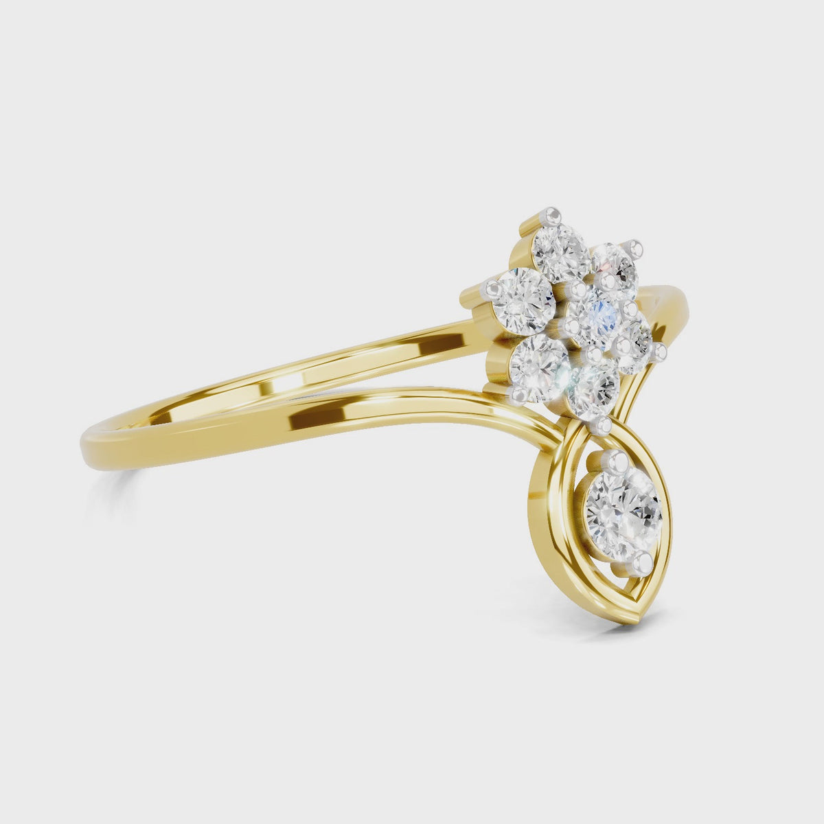 Sparq 0.24ct Evening Diamond Cluster Ring
