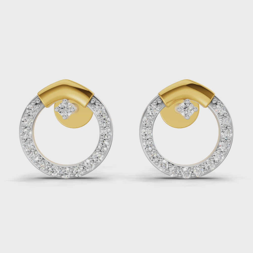 Sparq 0.15ct Timeless Diamond Cluster Stud Earrings