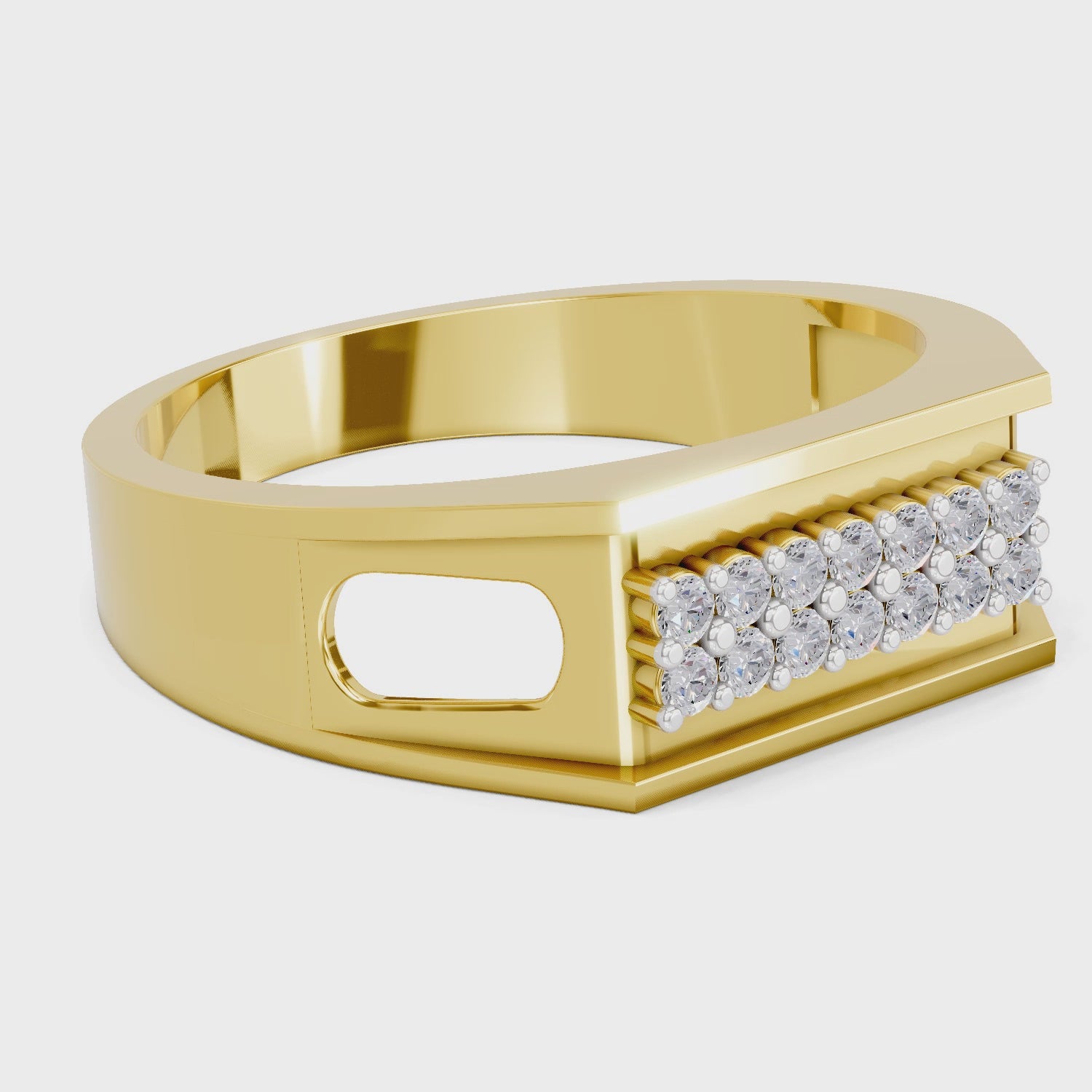 Sparq 0.26ct Diamond Bar Ring