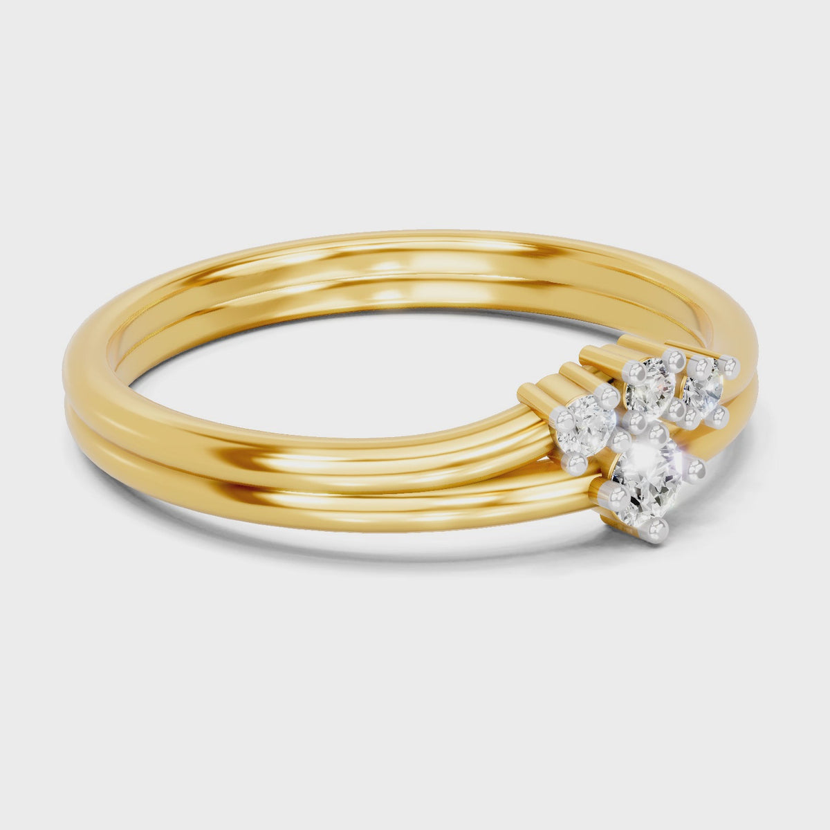 Sparq 0.12ct Everyday Diamond Cluster Ring