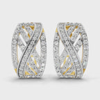 Sparq 0.62ct Iconic Diamond Huggie Hoop Hoop Earrings