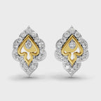 Sparq 0.27ct Evening Diamond Cluster Stud Earrings
