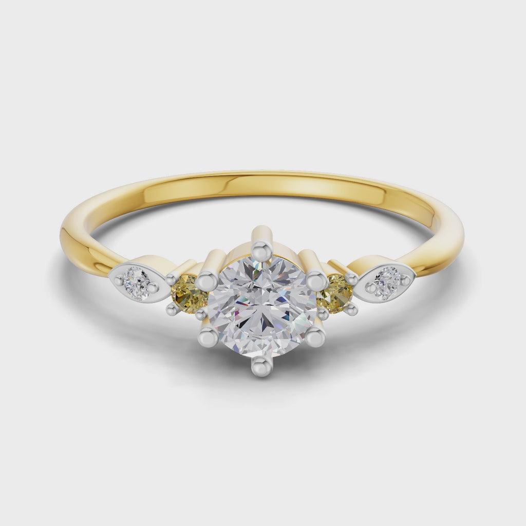Sparq 0.33ct Evening Diamond Cluster Ring