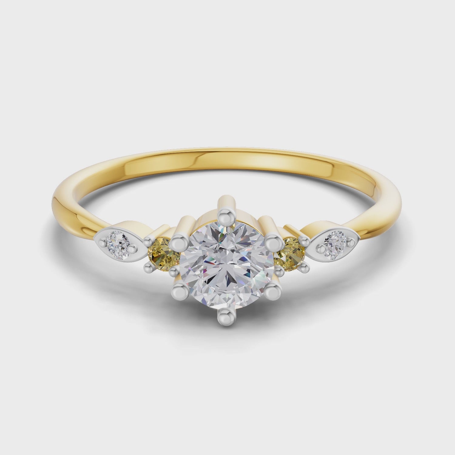 Sparq 0.33ct Evening Diamond Cluster Ring