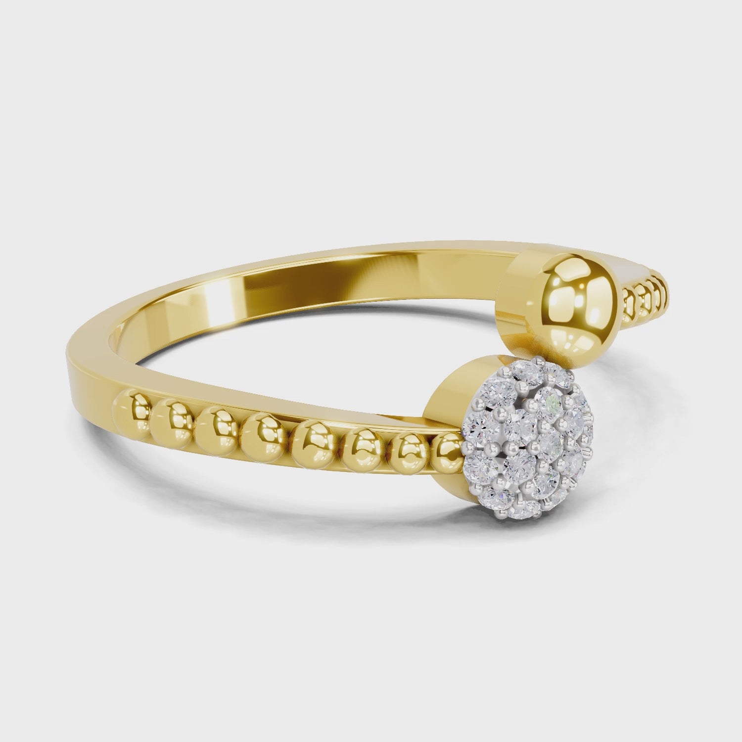 Sparq 0.13ct Evening Diamond Cluster Ring