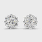 Sparq 0.17ct Classic Diamond Cluster Stud Earrings
