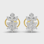 Sparq 0.32ct Evening Geometric Diamond Stud Earrings