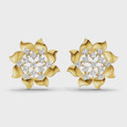 Sparq 0.36ct Bold Diamond Cluster Stud Earrings