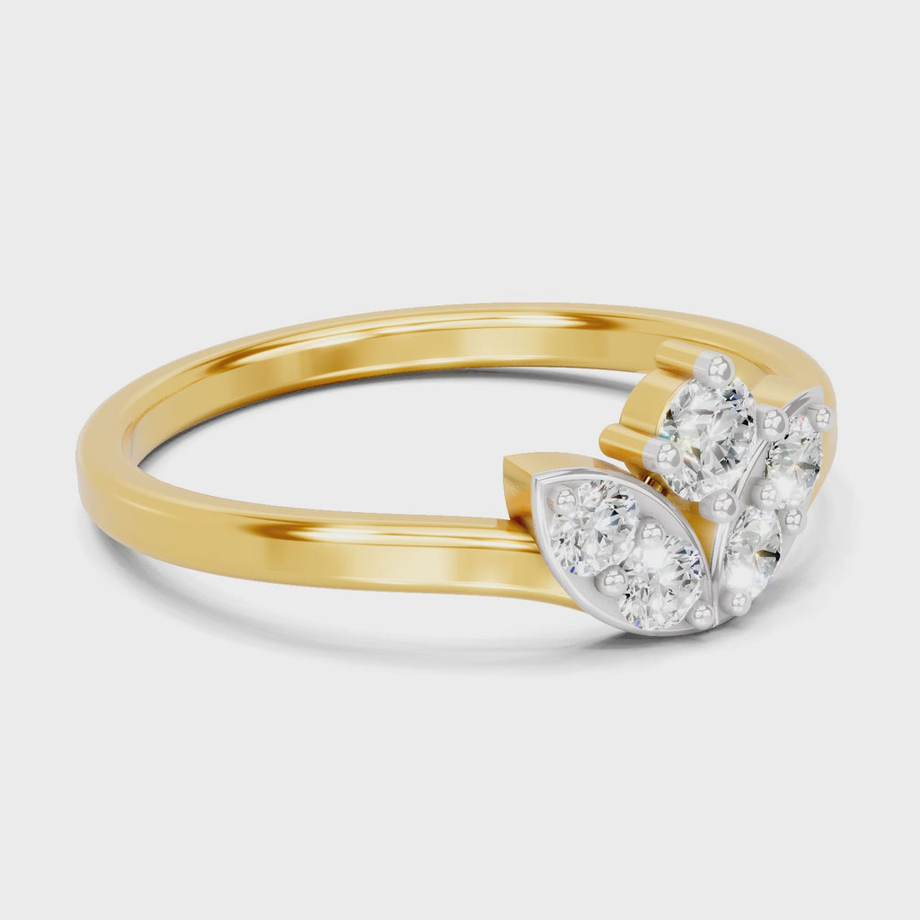 Sparq 0.3ct Evening Geometric Diamond Ring