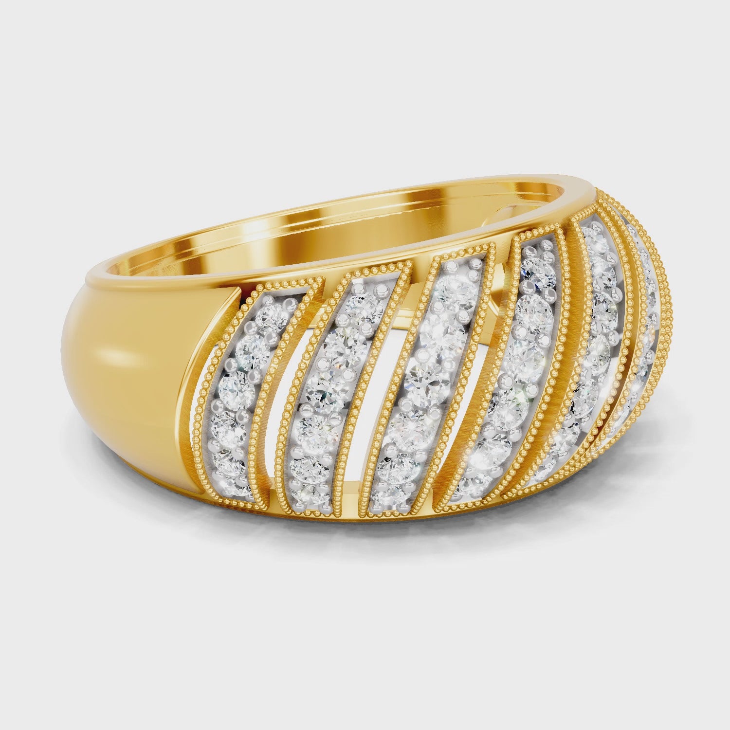 Sparq 0.65ct Grand Diamond Cluster Ring
