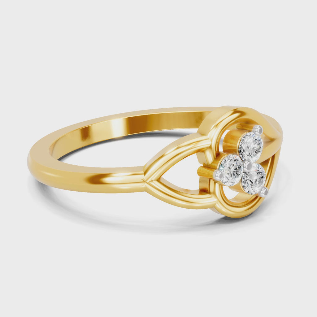 Sparq 0.13ct Modern Diamond Cluster Ring