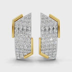 Sparq 0.62ct Statement Diamond Huggie Huggie Earrings