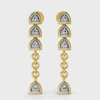 Sparq 0.08ct Minimal Diamond Cluster Stud Earrings