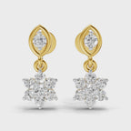 Sparq 0.3ct Evening Diamond Cluster Stud Earrings