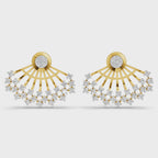 Sparq 1.04ct Statement Diamond Cluster Stud Earrings