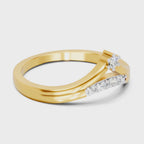 Sparq 0.09ct Minimal Diamond Cluster Ring