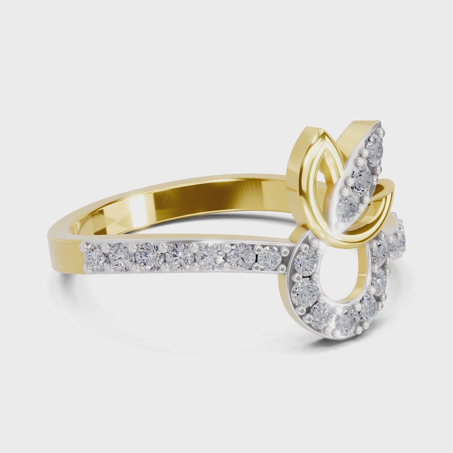 Sparq 0.32ct Evening Geometric Diamond Ring