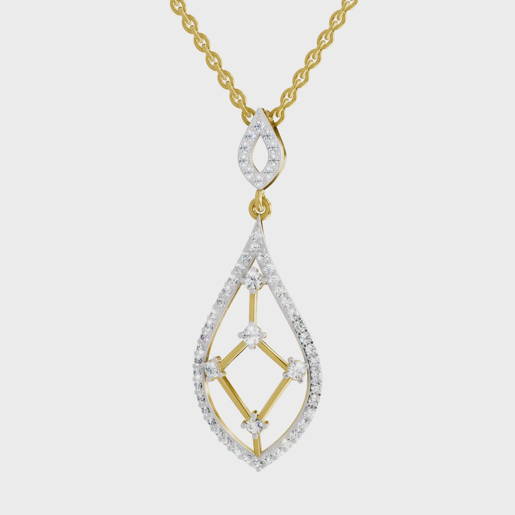 Sparq 0.69ct Grand Diamond Star Drop Pendant