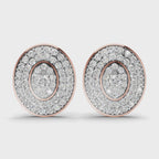 Sparq 1.37ct Grand Diamond Cluster Stud Earrings