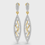 Sparq 0.12ct Everyday Diamond Leaf Stud Earrings