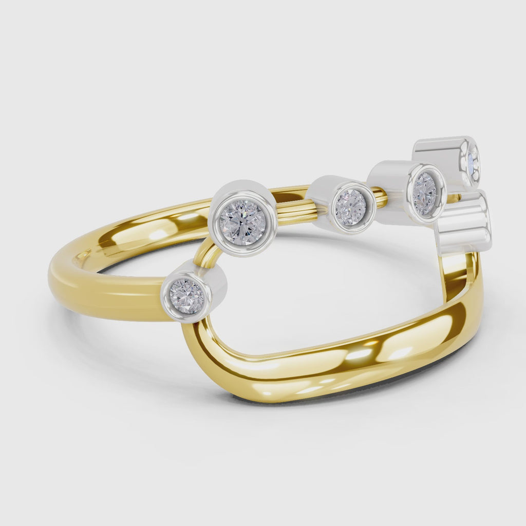 Sparq 0.17ct Evening Diamond Cluster Ring