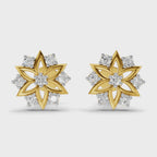 Sparq 0.17ct Signature Diamond Cluster Stud Earrings