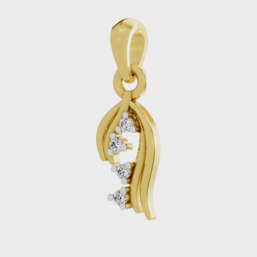 Sparq 0.04ct Everyday Diamond Cluster Pendant