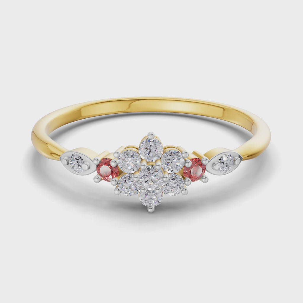 Sparq 0.16ct Signature Diamond Cluster Ring