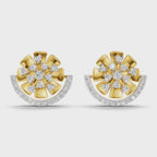 Sparq 0.69ct Premium Diamond Cluster Stud Earrings